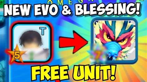 The Free Unit Is Getting A New Op Evo Blessing Astd Update News Youtube