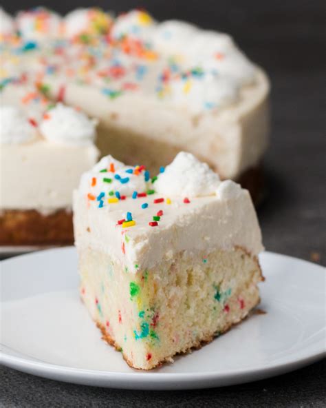This Birthday Cake Bottom Cheesecake Is The Only Way You