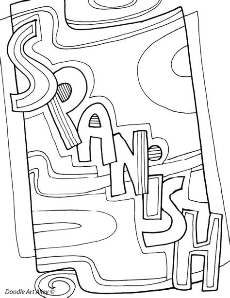 Spanish Coloring Pages at GetColorings.com | Free printable colorings