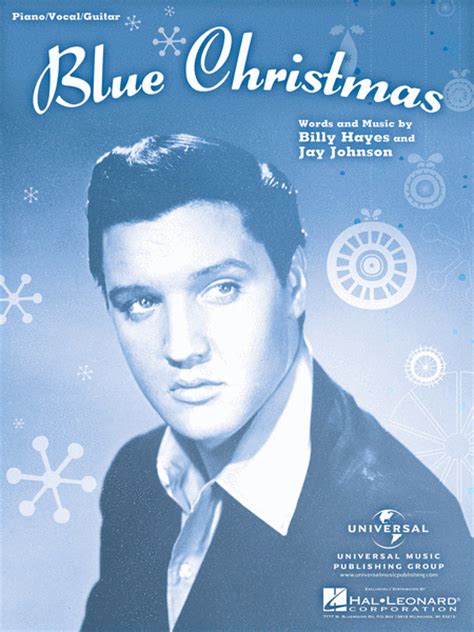 Blue Christmas Sheet Music By Elvis Presley Sheet Music Plus