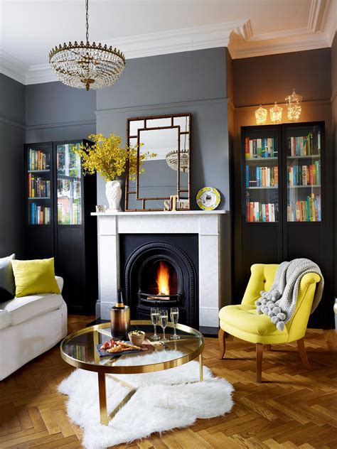 Colourful Remodel Of Victorian Semi Victorian Living Room Dark
