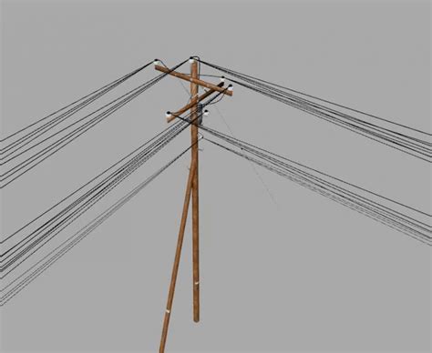 Fs19 Telegraph Pole Kit For Map Makers V10 Farming Simulator 19 17