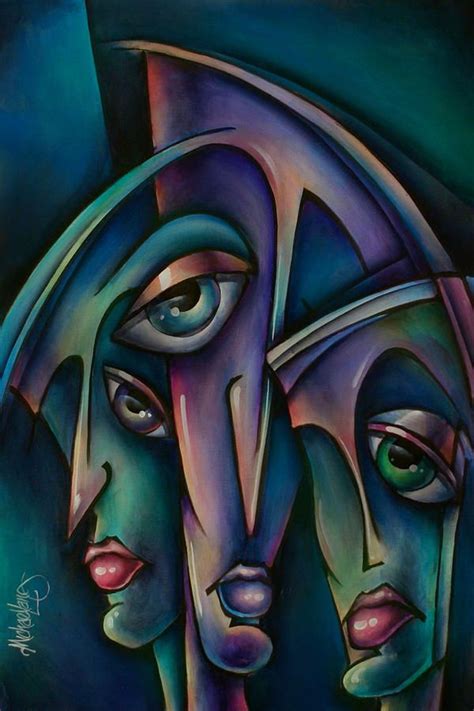 Shadows By Michael Lang Art Abstract Face Art Canvas Art Painting