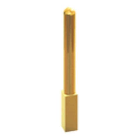 Hardware Specialty Keystone Press Fit Micro Pin L Brass Gold Plating