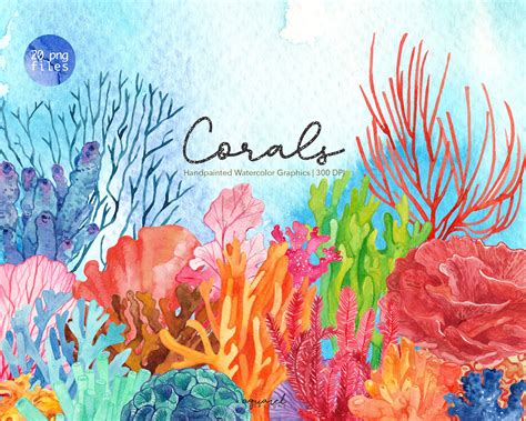 Coral Reef Painting Watercolor Coral Paintings The Coral Reef
