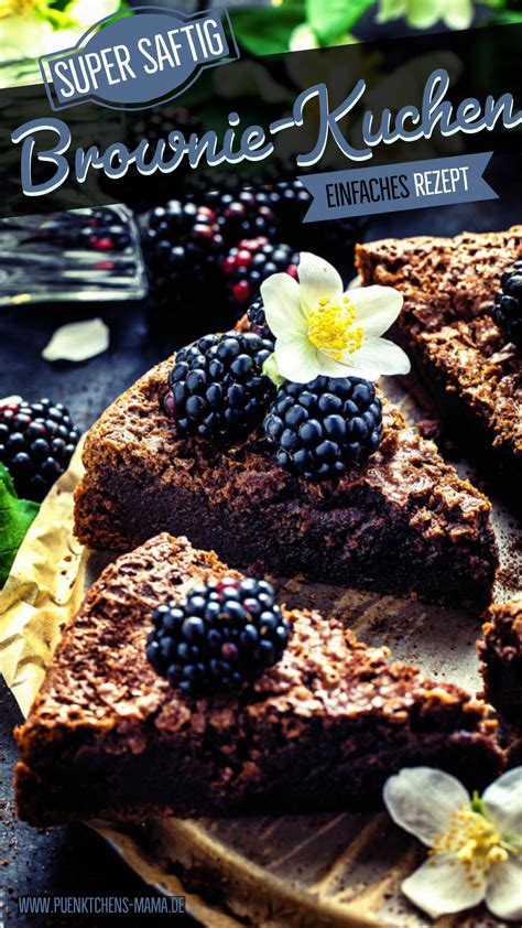 Diese leckeren brownies mit viel schokolade sind schön saftig und schnell gemacht. Schokoladiger-Brownie-Kuchen | Rezept | Brownie kuchen ...