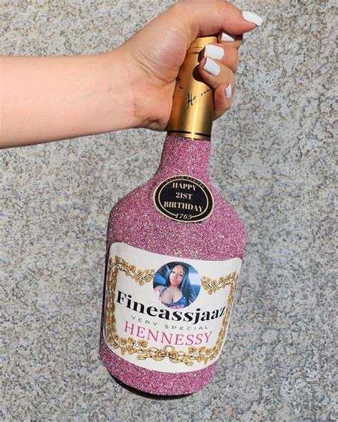 Custom Bottles And More On Instagram “custom Henny Personalized Label 💗 Custombottles Hen