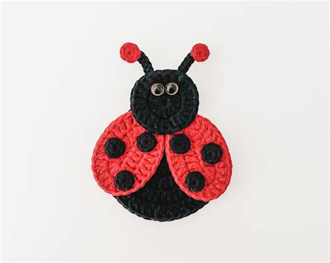 Dotty The Ladybug Ladybug Crochet Pattern Ribblr