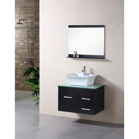 In general, modern vanities feature a minimalist design sporting clean lines and elegantly understated hardware. Design Element Madrid 30" Single Sink Bathroom Vanity Set ...