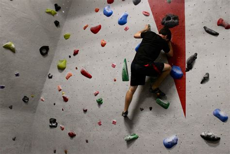 Expanded Climbing Wall Reopens At Qrac News The Harvard Crimson