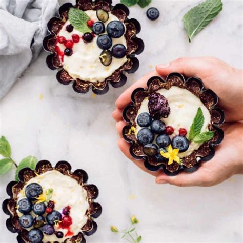 Mini Vegan Fruit Tarts No Bake Nutriciously