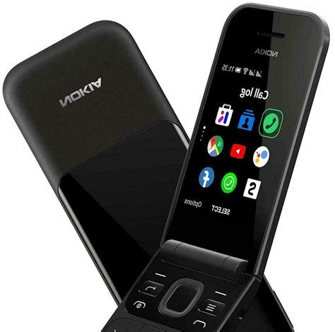 Nokia 2720 Ta 1170 Flip Black 2 8 Factory Unlocked