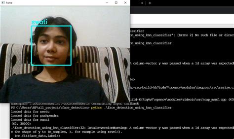 GitHub Swati Face Recognition And Name Prediction Using ML And OpenCv