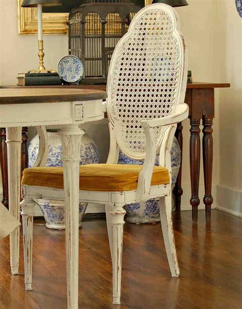 Rustic White Dining Chairs Home Furniture Design