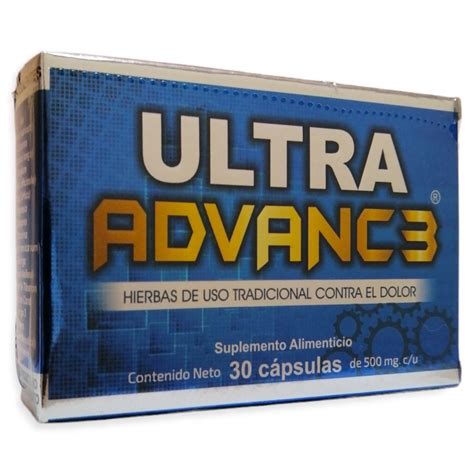 Ultra Advanc3 30 Cápsulas De 500mg