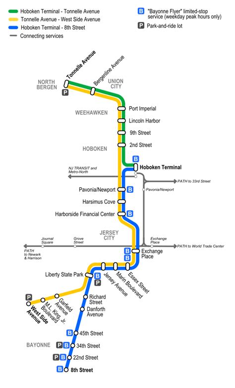 Light Rail New Jersey Map Ronni Cindelyn