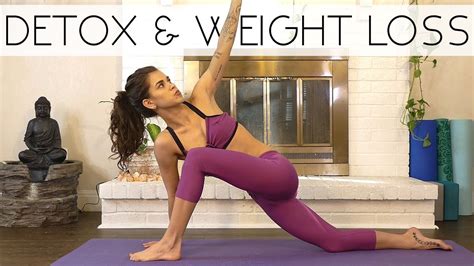 Yoga For Detox Weight Loss With Julia Beginners Yoga Class For Belly Fat Digestion Mins