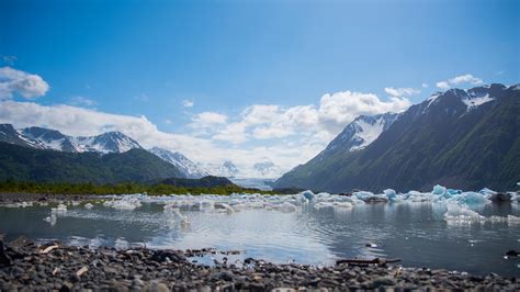 Glacier Lake Kachemak Bay State Park Alaska Imagesocket
