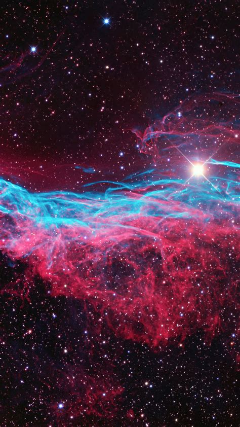 Witchs Broom Nebula Ngc 6960 Veil Nebula In The Constellation Cygnus