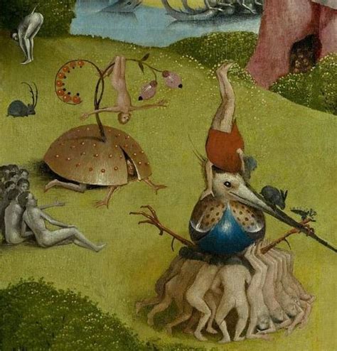 Details From Boschs Garden Of Earthly Delights Ca 1500 Hieronymus