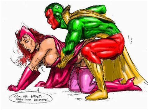 Vision Xxx With Wife Scarlet Witch Magical Porn Pics Superheroes My