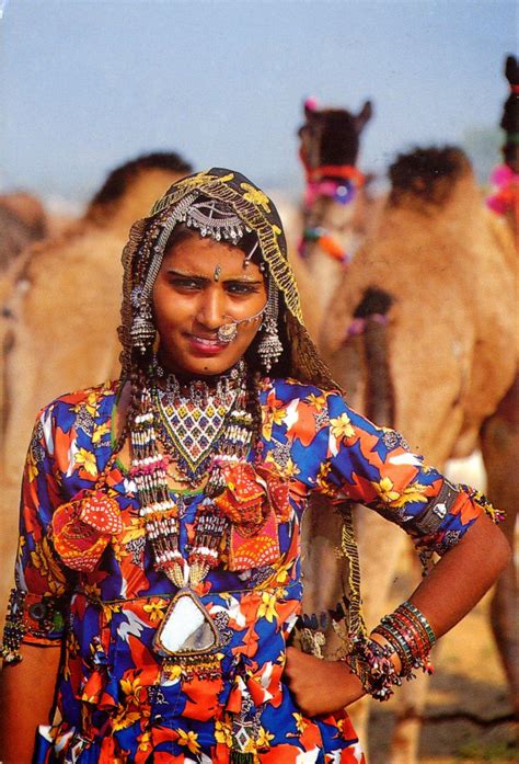 India Rajasthan Traditional Clothing From Rajasthan