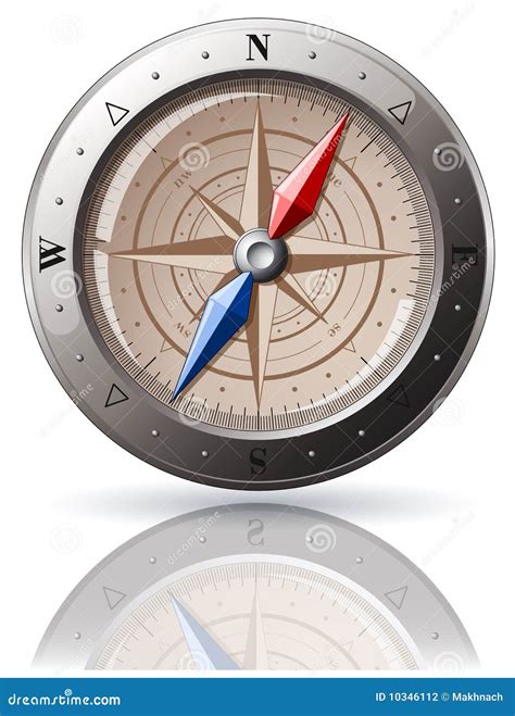 Steel Compass Stock Photography Image 10346112