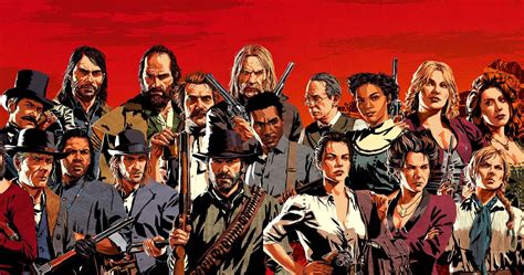 Red Dead Redemption 2 Ranking The Van Der Linde Gang From Oldest To