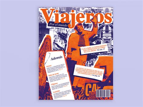 Revista Turística · Diseño De Tapa Y Contratapa On Behance