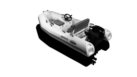 Falcon 300 9ft Small Rib Inflatable Tender Boat Brig Usa