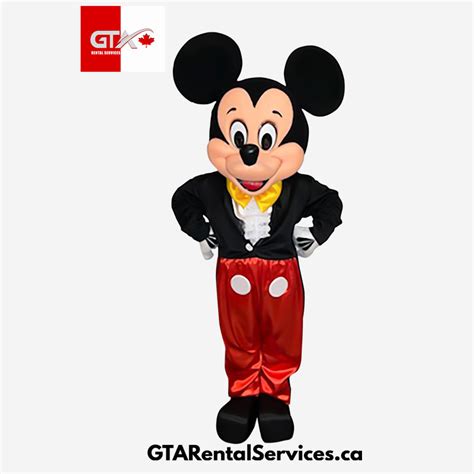 Mickey Mouse Mascot Costume Gta Rental Services