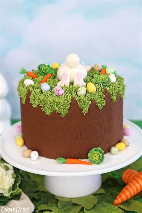Chocolate Easter Bunny Cake Sugarhero