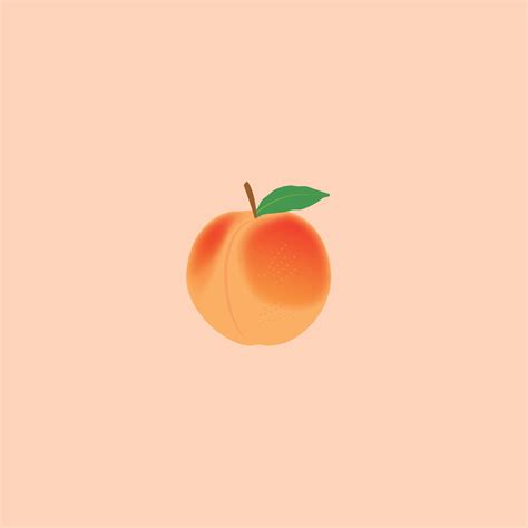 Peachy Peach Art Peach Wallpaper Peach Aesthetic