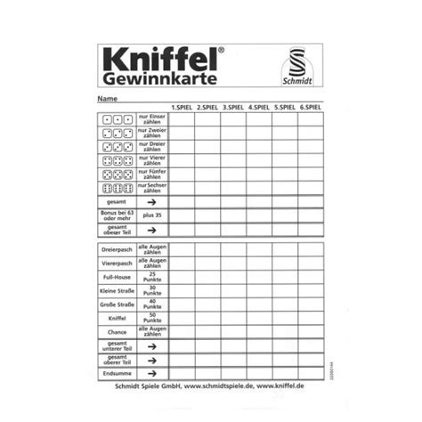 Kniffelblock zum ausdrucken pdf free author: Kniffel Vorlage / Wochenbericht Vorlage Fur Excel Download ...