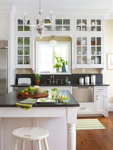 We're getting ready to replace our kitchen cabinet doors, some of which will have glass panes in them. 158 best Glass Cabinets images on Pinterest | Kitchens ...
