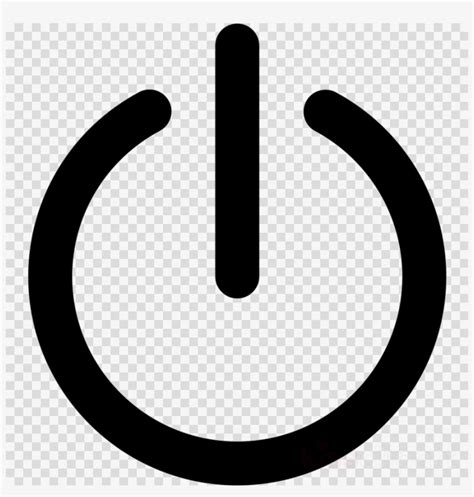 Power Button Png Clipart Computer Icons Clip Art Power Off Symbol