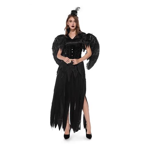 sexy dark angel cosplay costume women halloween role playing angel cosplay fancy party dress up
