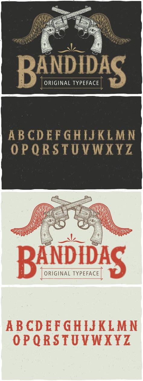 Bandidas Label Font Label Fonts Labels Display Fonts