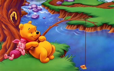 Visit the official winnie the pooh website to watch videos, play games, find activities, discover movies, browse photos, shop for merchandise and more! Winnie The Pooh And Piglet River Fishing Of Fish Cartoon ...