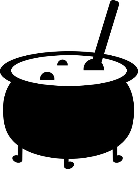 Witch Cauldron Svg Png Icon Free Download (#58357) - OnlineWebFonts.COM