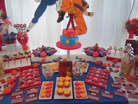 Fiesta De Goku Fiesta De Cumpleaños Infantil Decoración De Fiestas