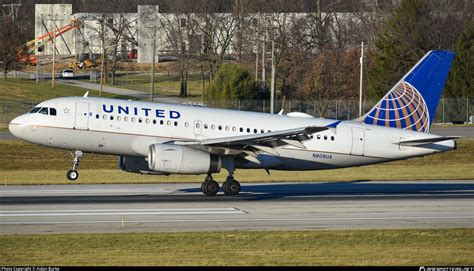 N808ua United Airlines Airbus A319 131 Photo By Aidan Burke Id