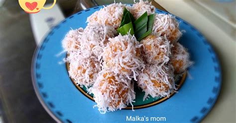 Resep Klepon Ubi Jalar Kuning Oleh Malkas Mom Kitchen Cookpad