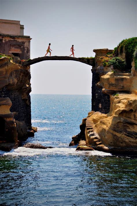 Gaiola Bridge Naples Italy Beautiful Places Best Places In The