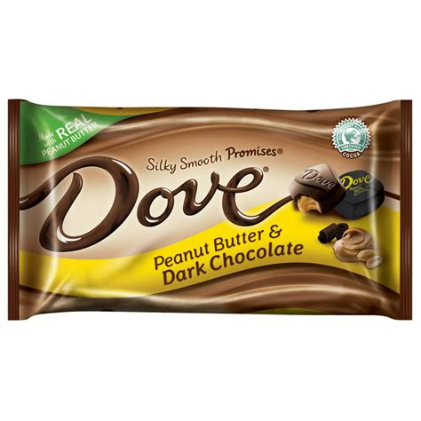 Dove Silky Smooth Promises Peanut Butter And Dark Chocolate Candy 794