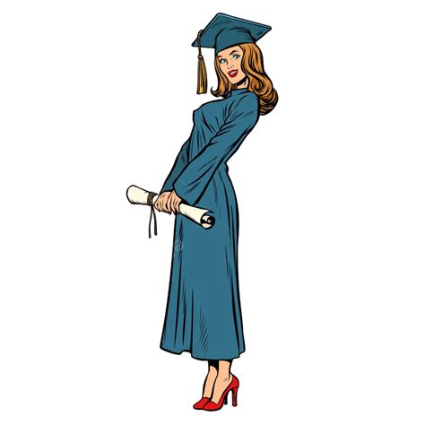 Woman Graduate Clipart Transparent Png Hd Woman Graduate Isolated On