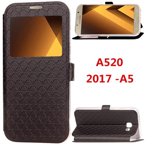 A520 Case For Samsung Galaxy A5 2017 Luxury Plaid Full Protection