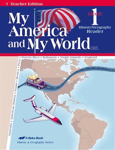 Abeka Product Information My America And My World Teacher Edition 57460