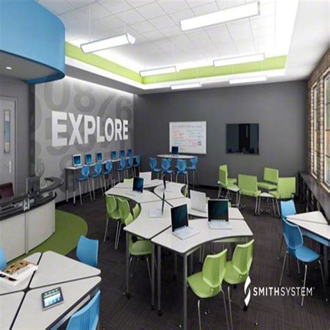 Stem Lab Environments Lowery Mcdonnell Company Classroom Interior