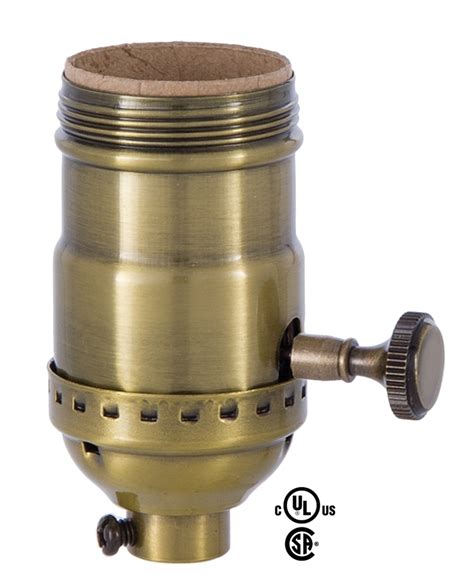 Solid Brass Onoff Turn Knob Early Electric Industrial Style Lamp